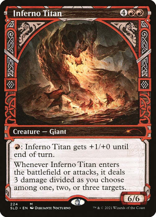 Inferno Titan - Showcase - Inverted (Foil)