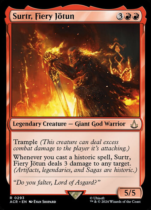 Surtr, Fiery Jötun - Legendary