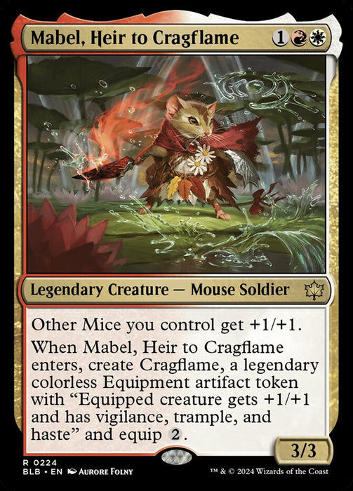 Mabel, Heir to Cragflame - Legendary (Foil)