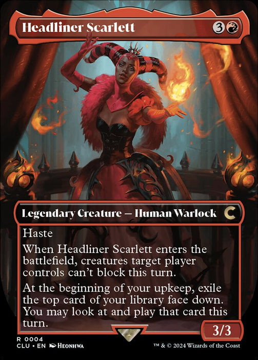 Headliner Scarlett - Borderless - Legendary- Inverted