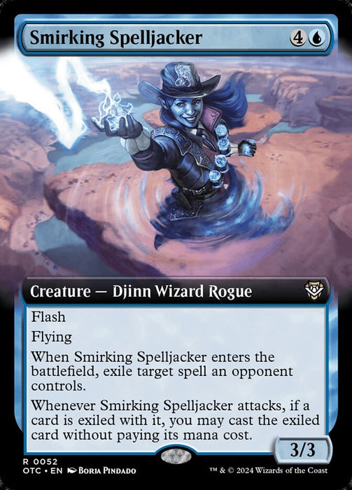 Smirking Spelljacker - Extended Art