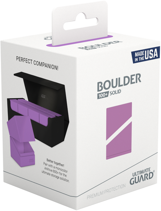 Ultimate Guard Boulder 100+ Solid Lavender