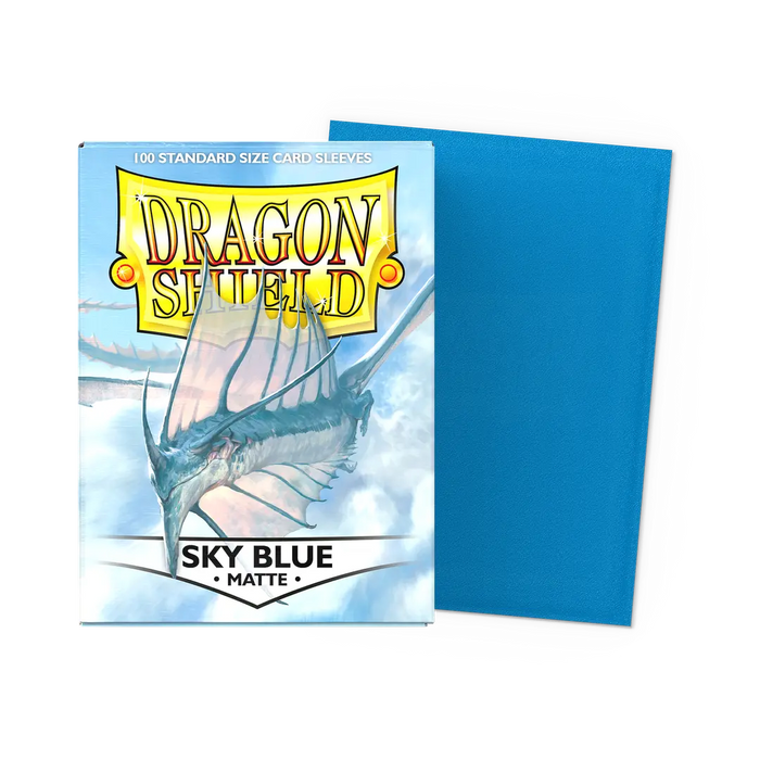 Dragon Shield Matte Sleeves - Sky Blue