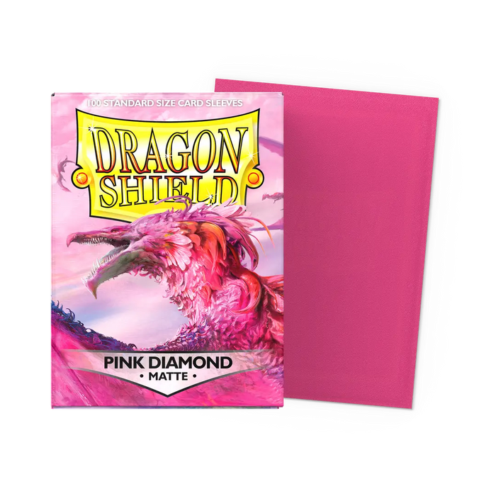 Dragon Shield Matte Sleeves - Pink Diamond