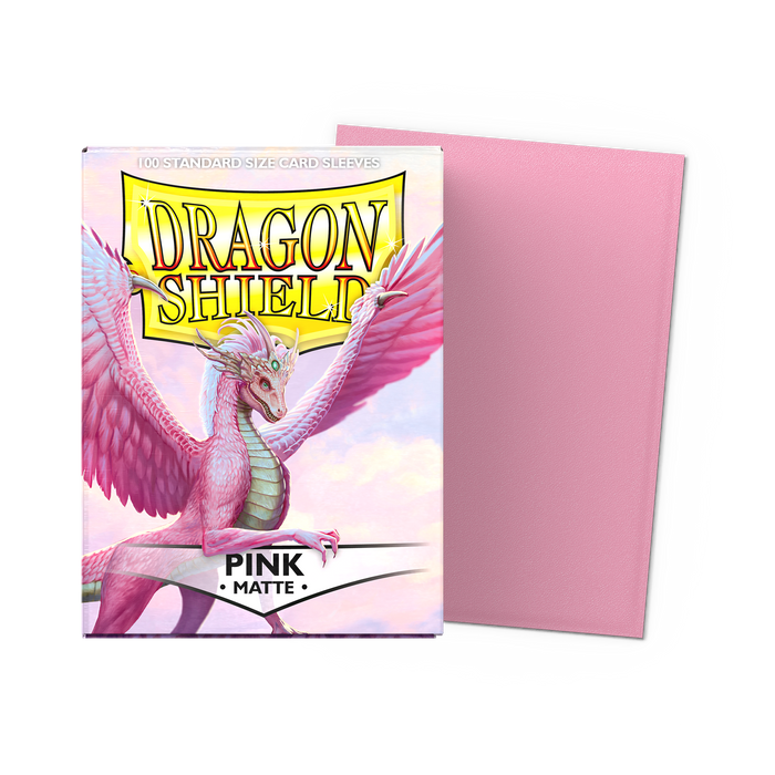 Dragon Shield Matte Sleeves - Pink