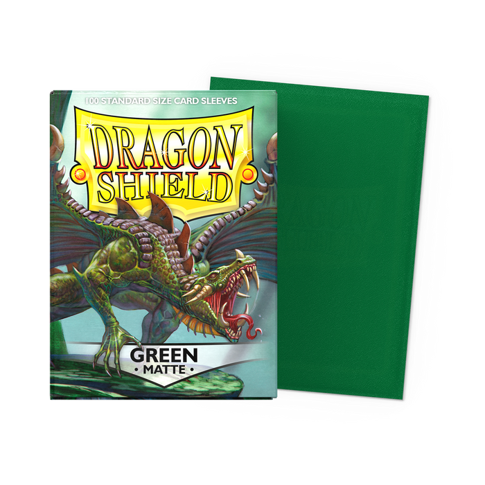 Dragon Shield Matte Sleeves - Green