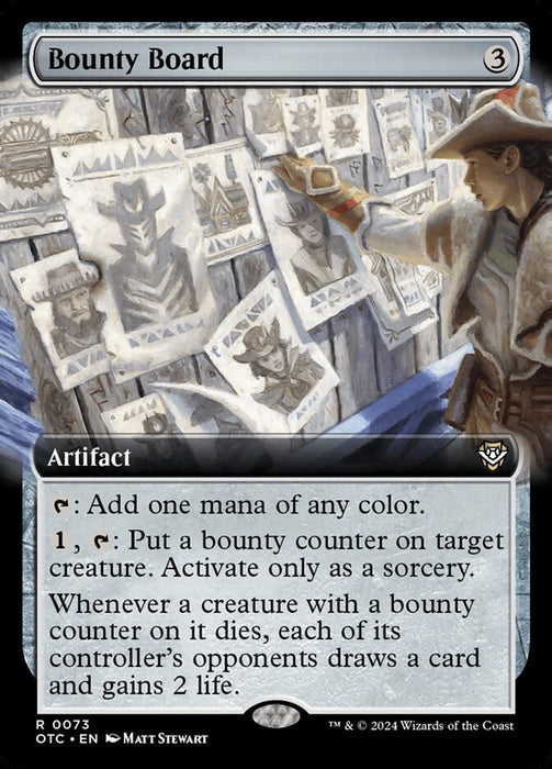 Bounty Board - Extended Art