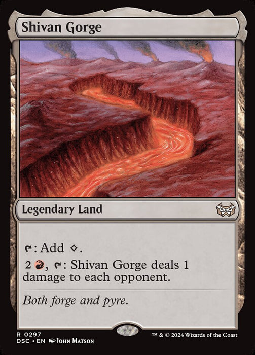 Shivan Gorge - Legendary