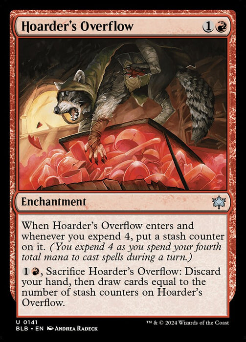 Hoarder's Overflow (Foil)