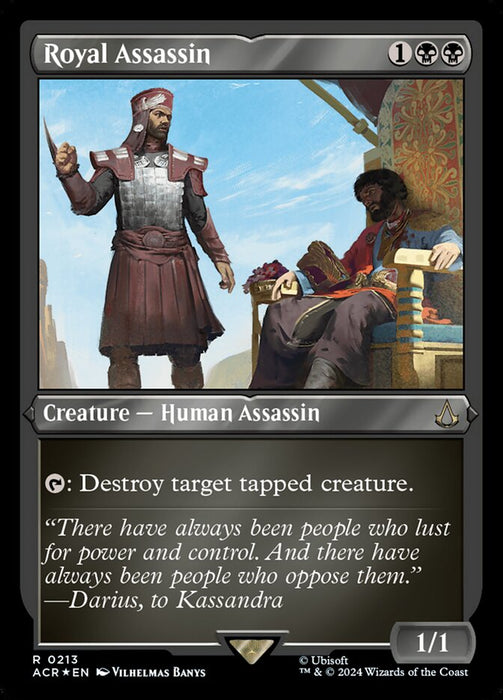 Royal Assassin - Inverted- Etched (Etched Foil)