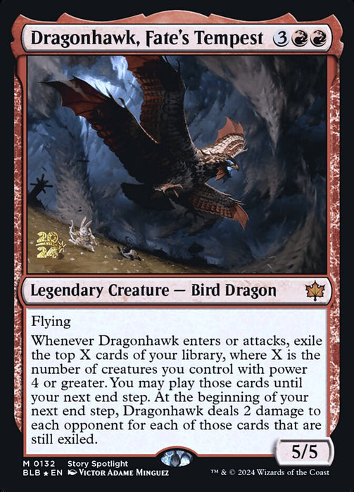 Dragonhawk, Fate's Tempest - Legendary (Foil)