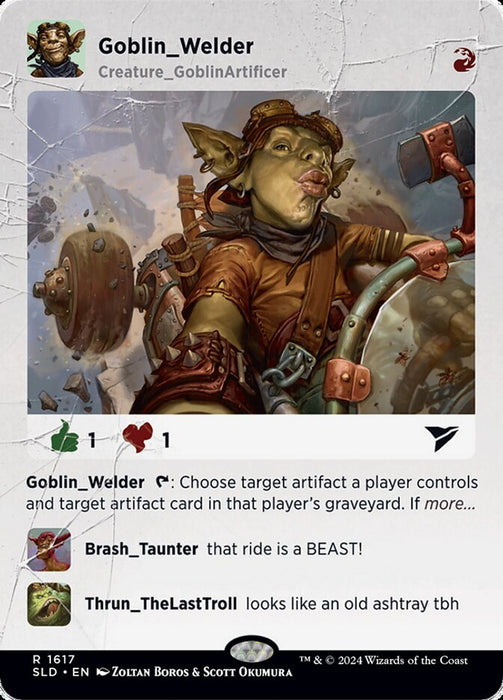 Goblin Welder - Borderless