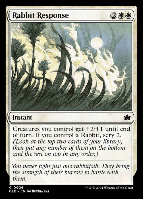 Rabbit Response (Foil)