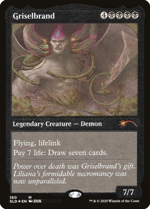 Griselbrand - Legendary - Inverted - Etched - Etched (Etched Foil)