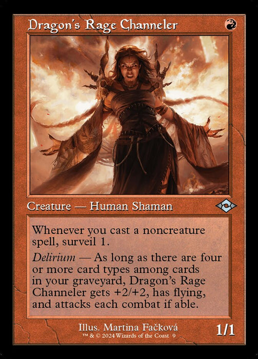 Dragon's Rage Channeler - Retro Frame (Foil)