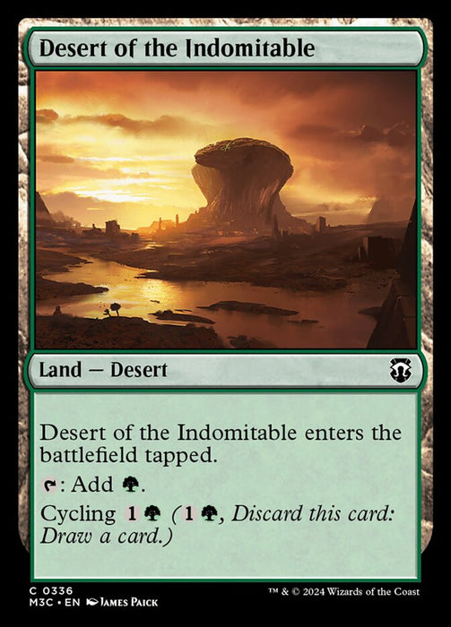 Desert of the Indomitable (Foil)