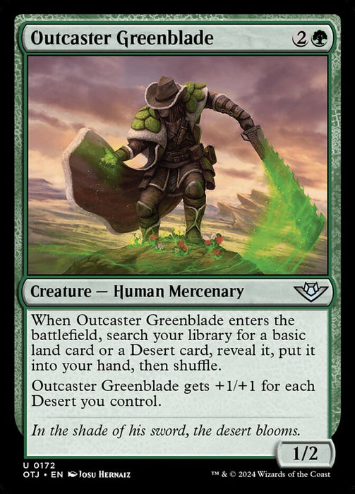 Outcaster Greenblade (Foil)