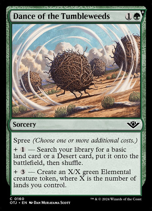 Dance of the Tumbleweeds - Spree (Foil)