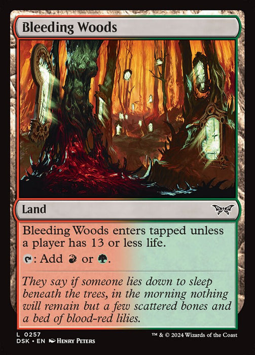 Bleeding Woods (Foil)