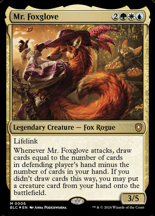 Mr. Foxglove - Legendary (Foil)