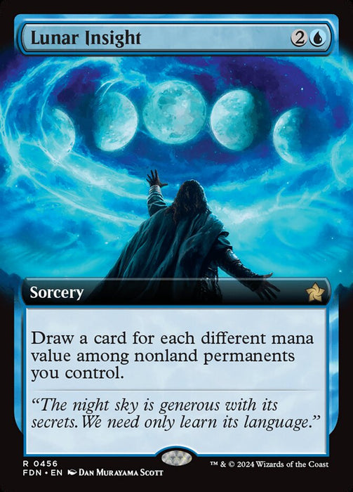 Lunar Insight - Extended Art (Foil)