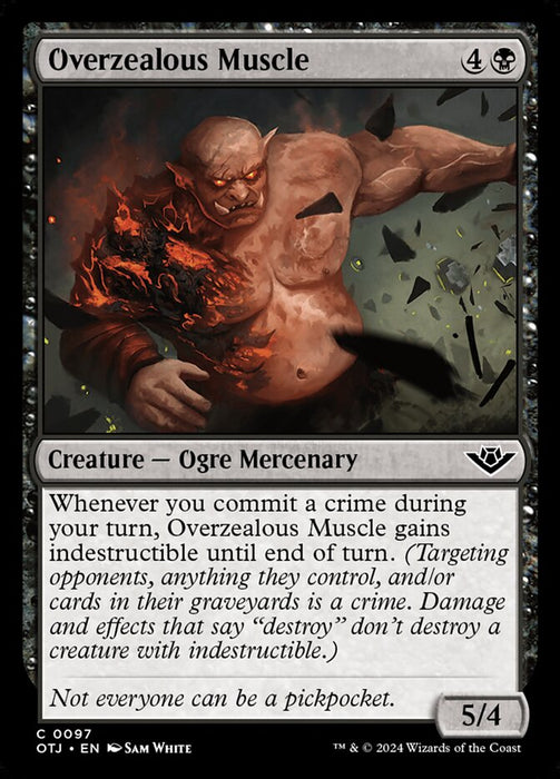 Overzealous Muscle (Foil)