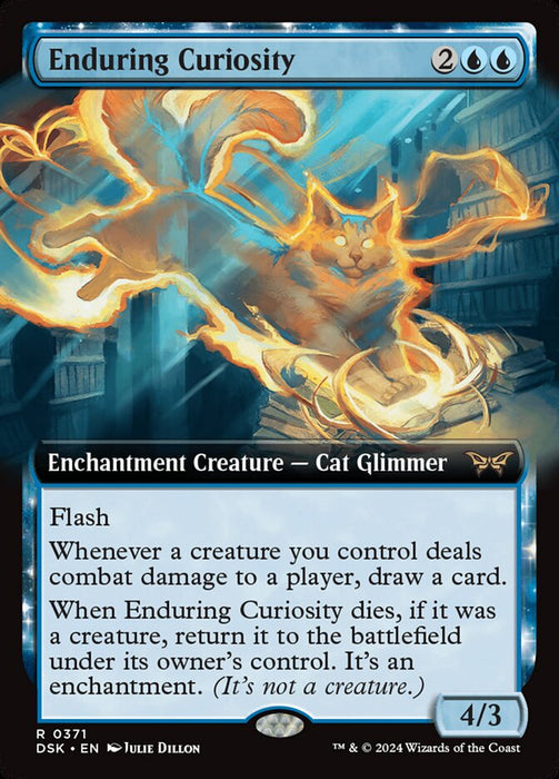 Enduring Curiosity - Extended Art - Nyxtouched (Foil)