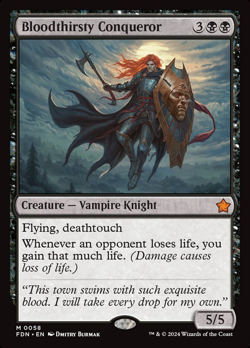 Bloodthirsty Conqueror (Foil)