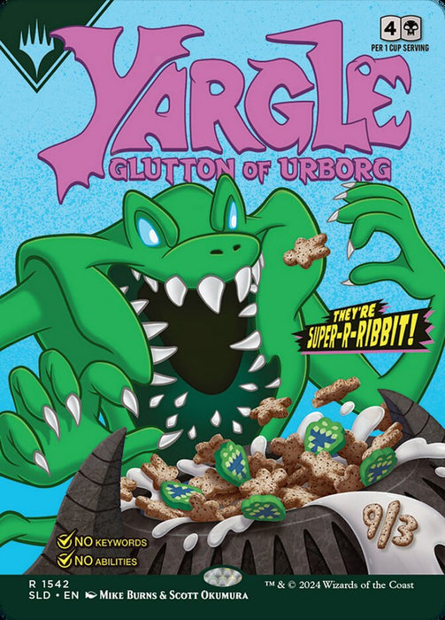 Yargle, Glutton of Urborg // Yargle, Glutton of Urborg - Full Art - Legendary