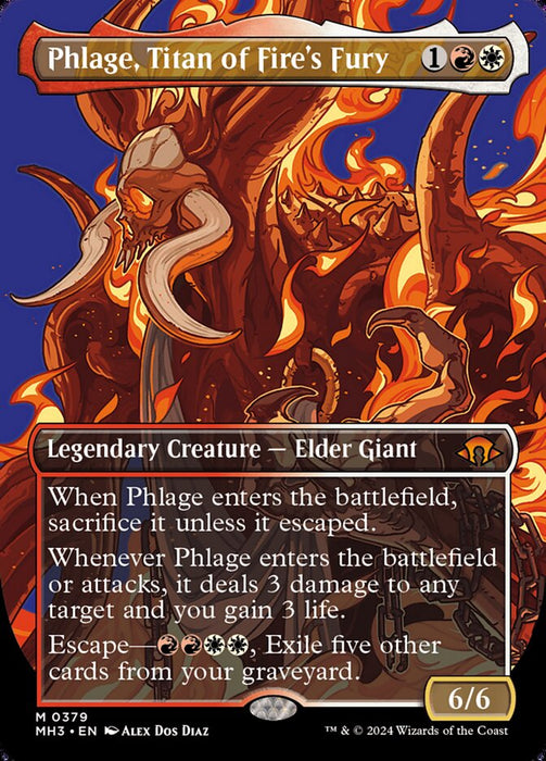 Phlage, Titan of Fire's Fury - Borderless - Legendary