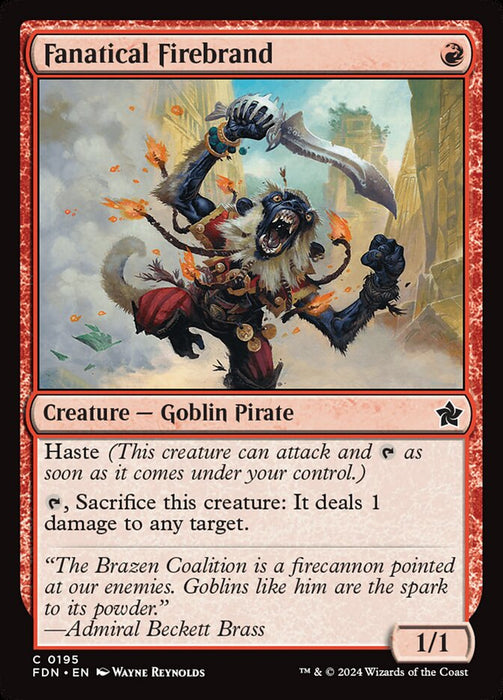 Fanatical Firebrand (Foil)