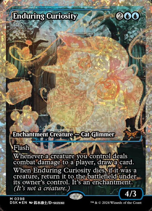 Enduring Curiosity - Full Art - Showcase (Foil)