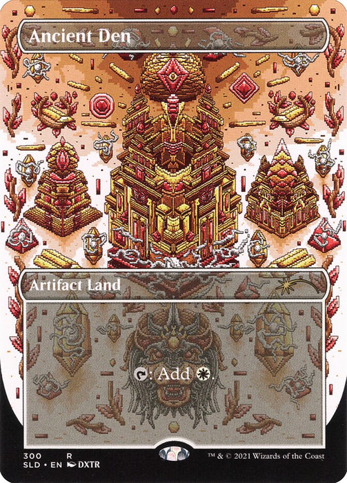 Ancient Den - Borderless - Full Art - Inverted