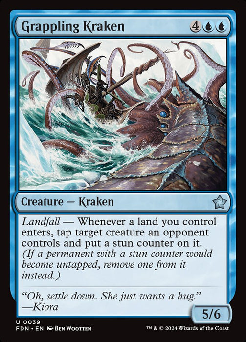 Grappling Kraken (Foil)