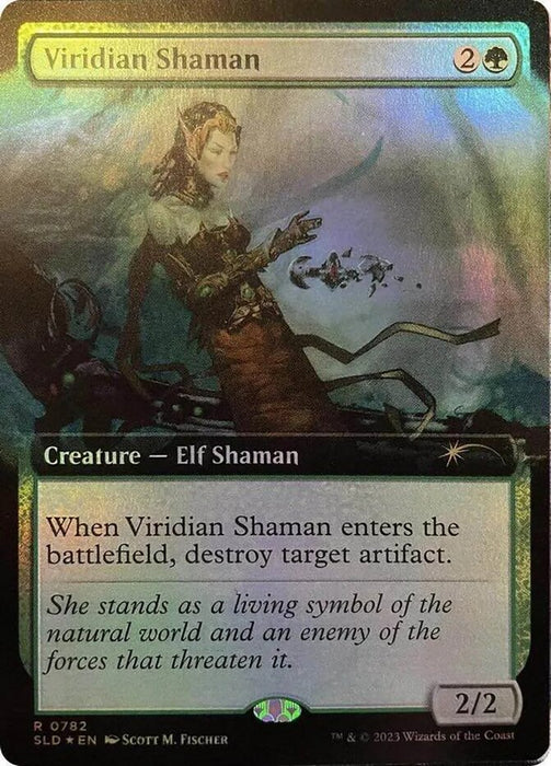 Viridian Shaman - Extended Art (Foil)