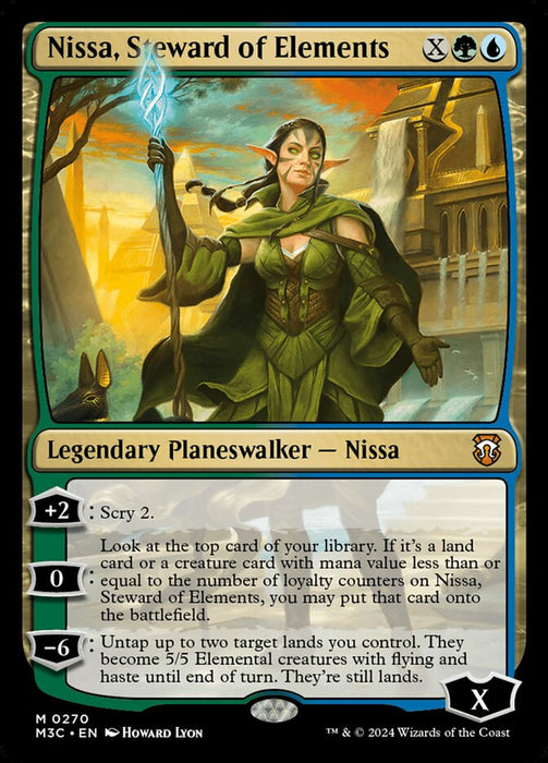 Nissa, Steward of Elements (Foil)