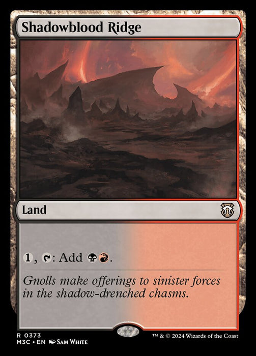 Shadowblood Ridge (Foil)