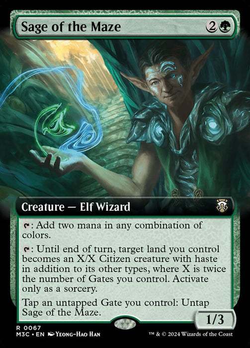 Sage of the Maze - Extended Art