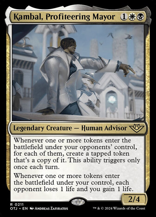 Kambal, Profiteering Mayor - Legendary (Foil)