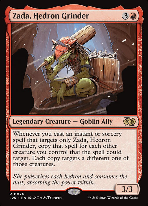 Zada, Hedron Grinder - Legendary