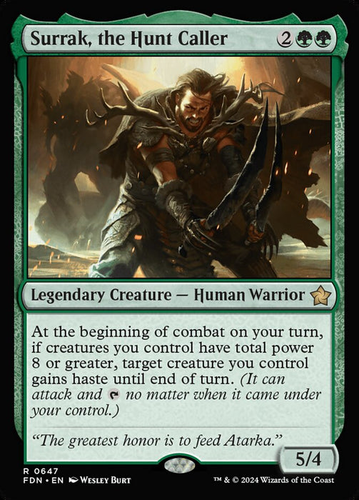 Surrak, the Hunt Caller - Legendary