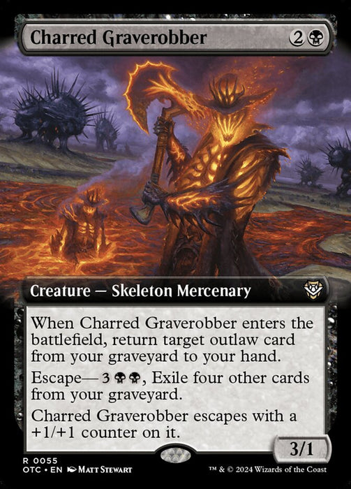 Charred Graverobber - Extended Art