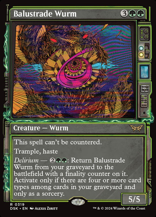 Balustrade Wurm - Showcase - Inverted (Foil)