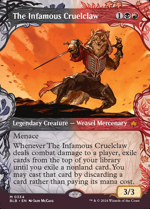 The Infamous Cruelclaw - Legendary (Foil)