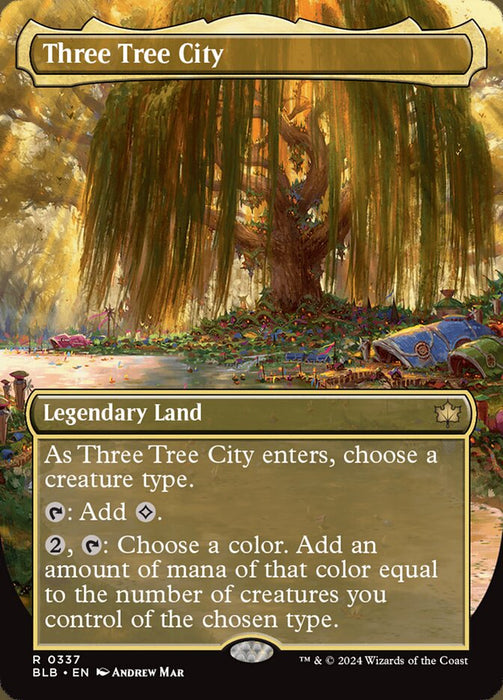 Three Tree City - Borderless - Legendary