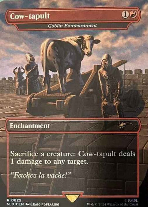 Cow-tapult - Goblin Bombardment (Foil)