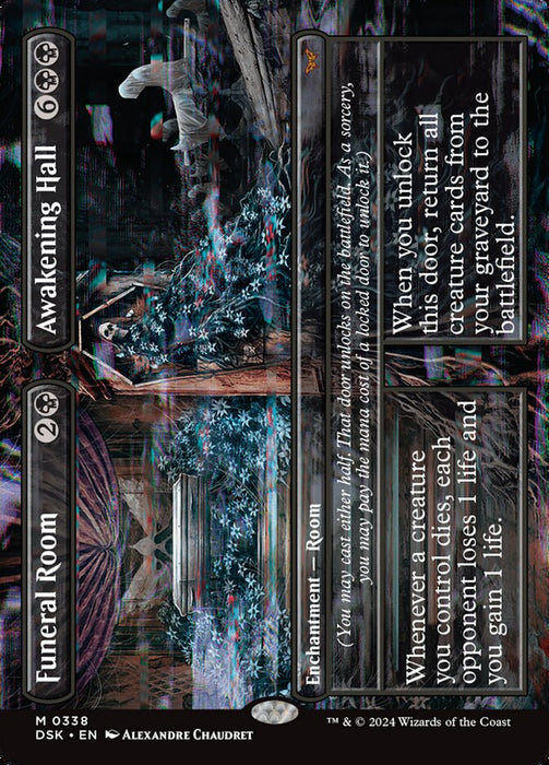 Funeral Room // Awakening Hall - Borderless - Inverted (Foil)