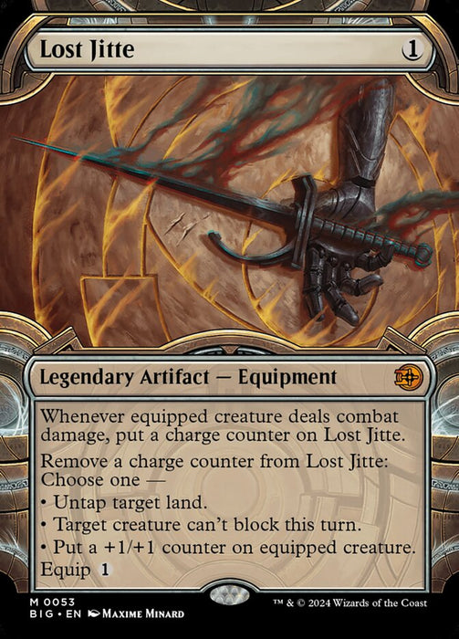 Lost Jitte - Borderless - Legendary (Foil)