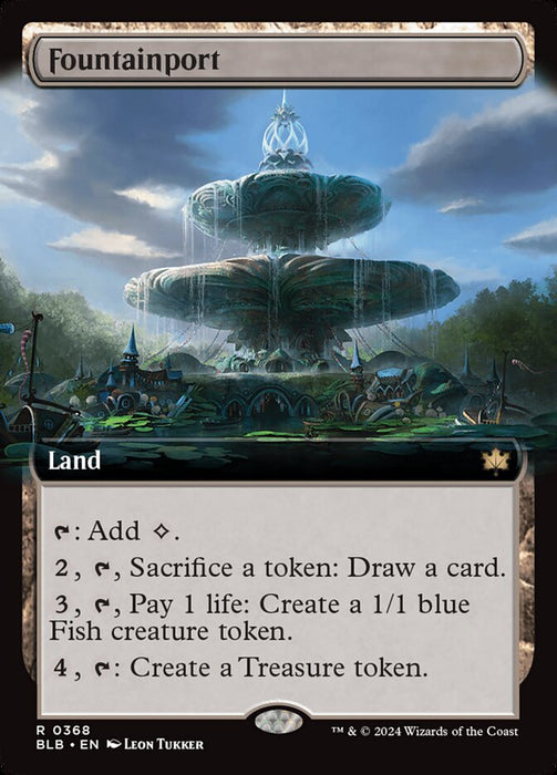 Fountainport - Extended Art (Foil)