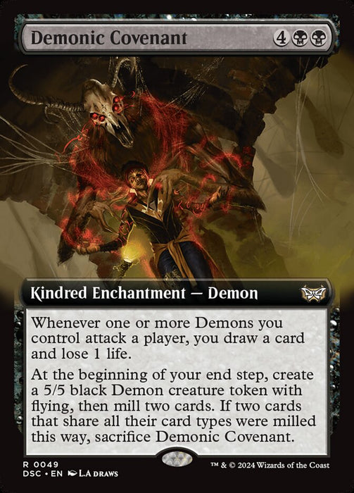 Demonic Covenant - Extended Art (Foil)